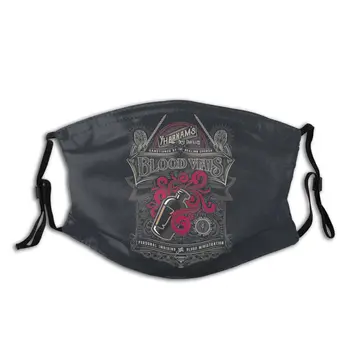 

Yharnam's Blood Vials Reusable Face Mask Bloodborne Dark Souls Anti Haze Dustproof Mask Protection Respirator Mouth Muffle