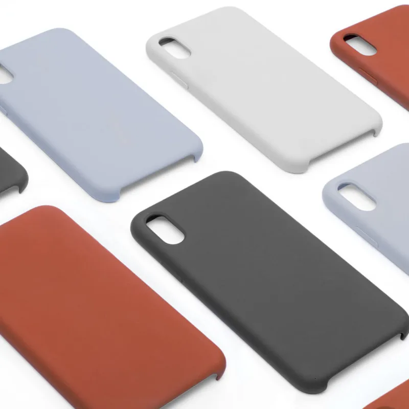 Защитный чехол для Xiaomi iPhone, жидкий кремниевый очаровательный сенсорный+ комплексная защита Xiomi для iPhone XS Max iPhone XR