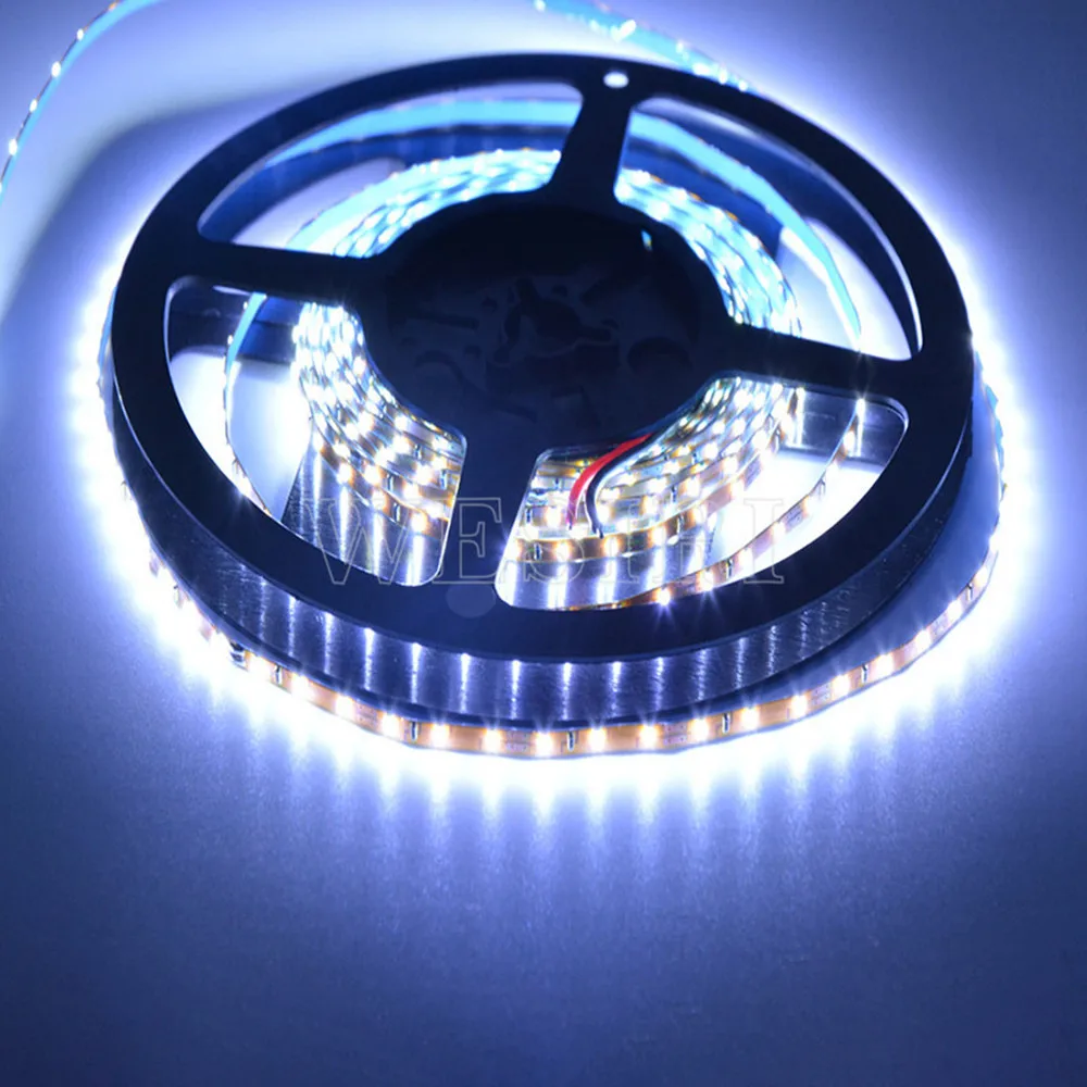5M 3mm 120leds/m SMD 0805 Super Bright LED Strip Red/Green/Blue/White Warm/White/Orange/Pink Light Strip IP30 DC12V