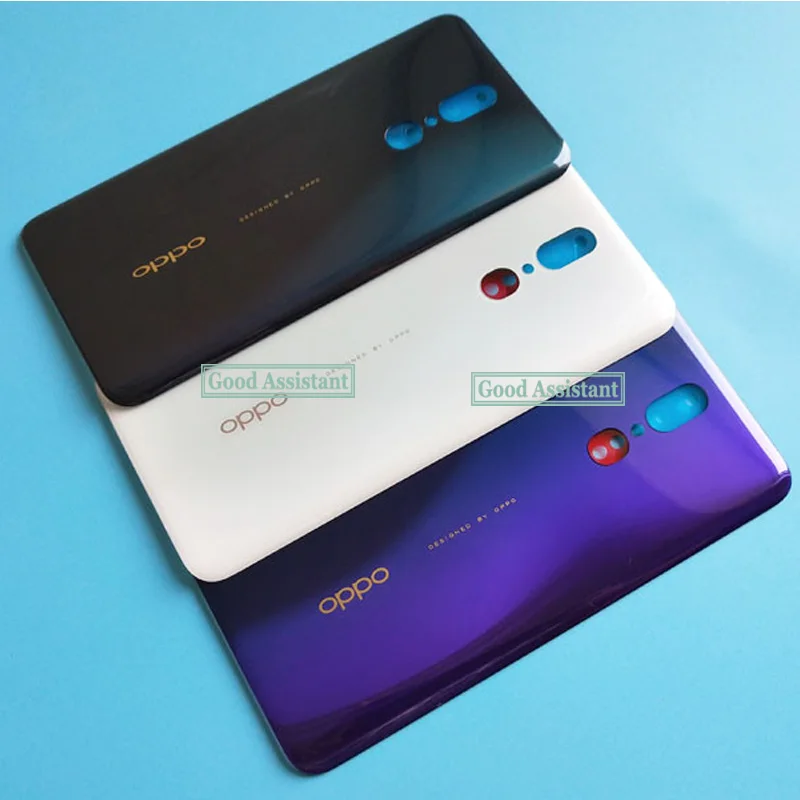Зеленый/фиолетовый/белый 6,5 дюйма для Oppo F11/для Oppo A9/для Oppo A9x задняя крышка батарейного отсека, корпус, чехол, части заднего стекла