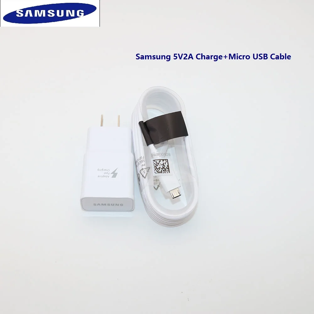 Зарядное устройство samsung с американской вилкой адаптер для путешествий 5 В 2 А