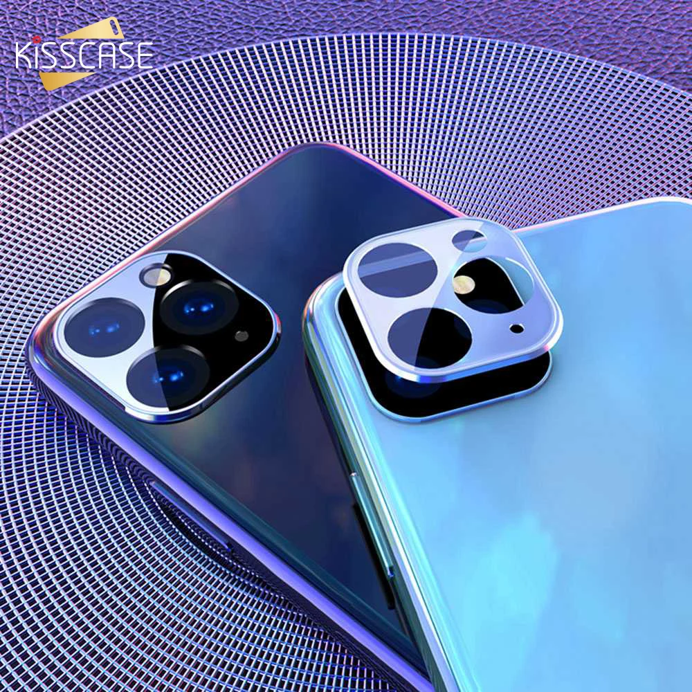 KISSCASE Kamera Screen Protector für iPhone 11 Pro Max 11 Pro 11 Zurück Kamera Objektiv Schützen Gl