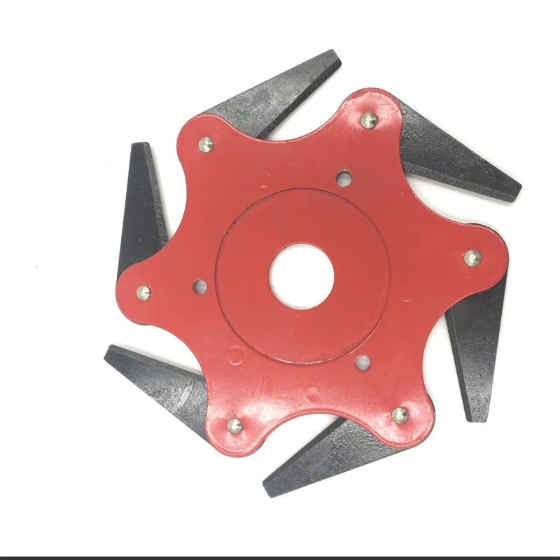 

NEW Universal 6 Teeth Brush Trimmer Metal Blades Trimmer Head Head Garden Grass Trimmer Head For Lawn Mower