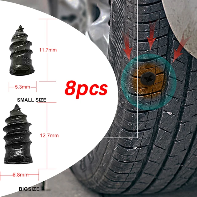 Reparação Rápida do Pneu De Carro Com Pacote De Borracha, Kit De Ferramentas  Para Caminhão, Motocicletas, Auto, Bicicleta, Pneu De Vácuo, Acessórios De  Carro - AliExpress