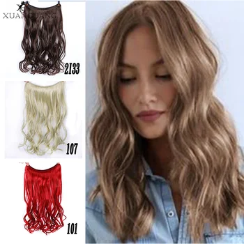 

XUANGUANG Curly hair Straight hair Wig fish line Hair extension Invisible line High temperature and heat resistance