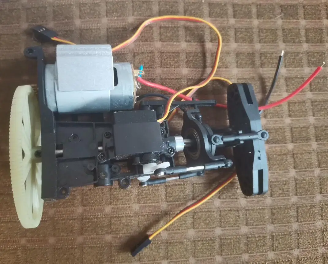Feilun FX070C RC Helicopter spare part main motor assembly Tail