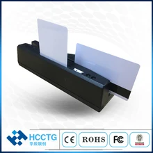 Розничная pos PC кардридер MSR& IC чип и Mi fare NFC Магнитный Смарт EMV Картридер для чиповых карт/писатель+ считыватель магнитных карт HCC110