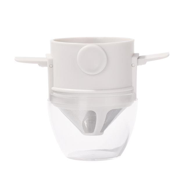 Filter Portable Stainless Steel Foldable Drip Coffee Tea Holder Easy Clean Reusable Paperless Pour Over Coffee Dripper