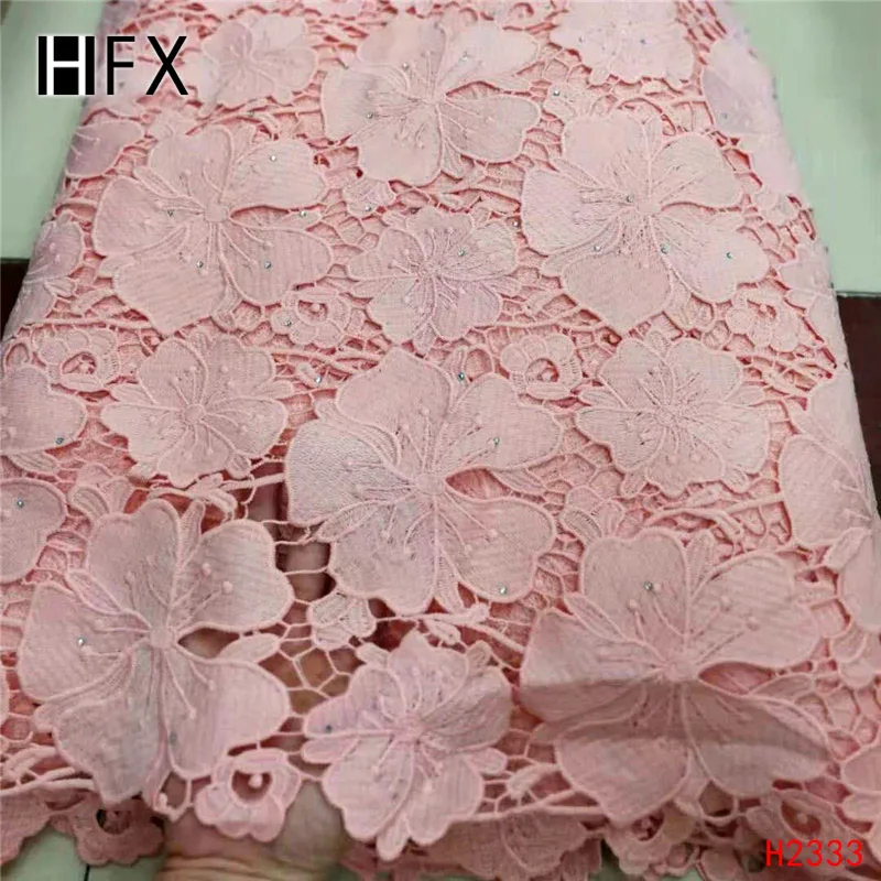 Tissu africain broderie coton нигерийский шнур кружевной ткани высокое качество Гипюр Вышивка Французская ткань кружево для вечернего платья