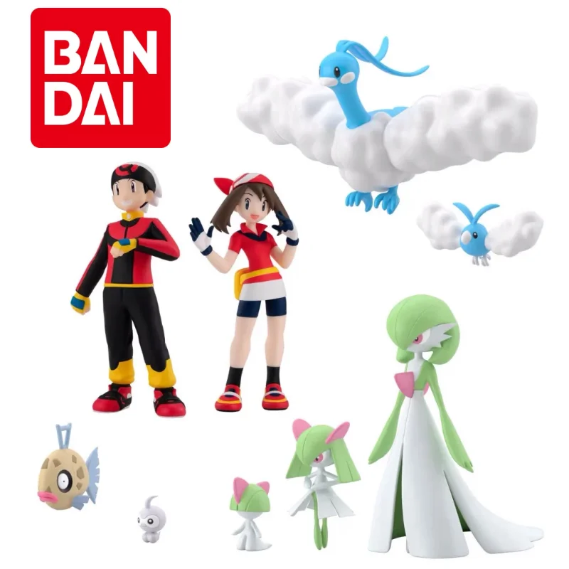 BANDAI Figures Hoenn Region 1/20 Gardevoir Altaria Haruka 9 Types Of Pokemon And 2 Trainers Anime Collection Gifts | Игрушки и хобби