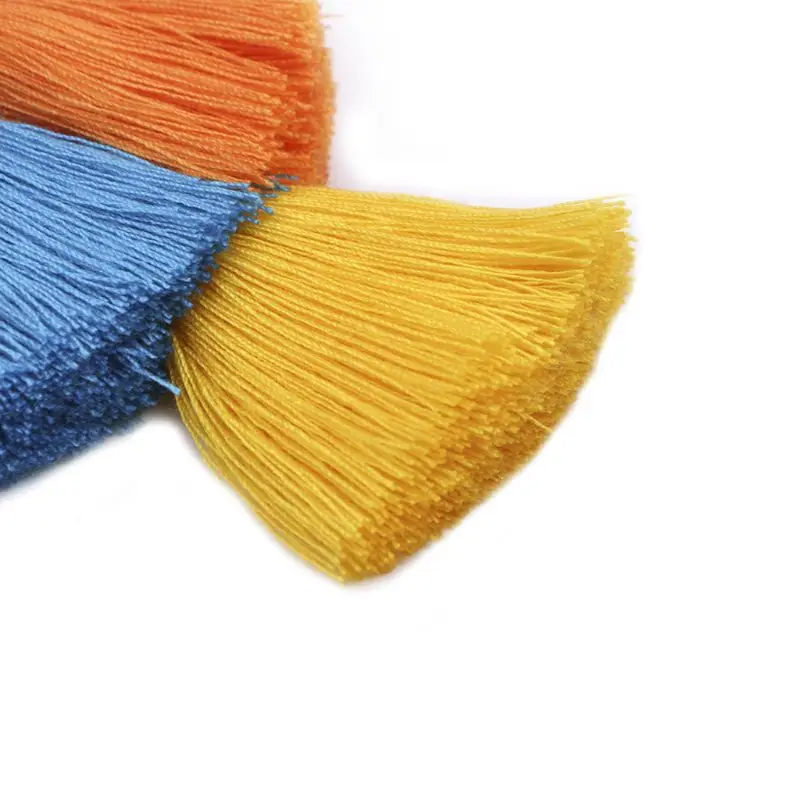 Bohemian Bag Pendant Women Charm Pompom Multicolor Tassels Hanging Ornaments A69C