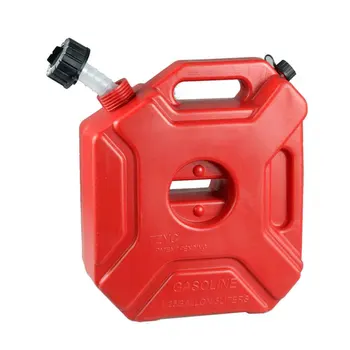 

5L UTV Jerry Can With Mount Motorcycle Petrol Anti Static Gas Container Car Red Backup Plastic Fuel Tank Portable ATV