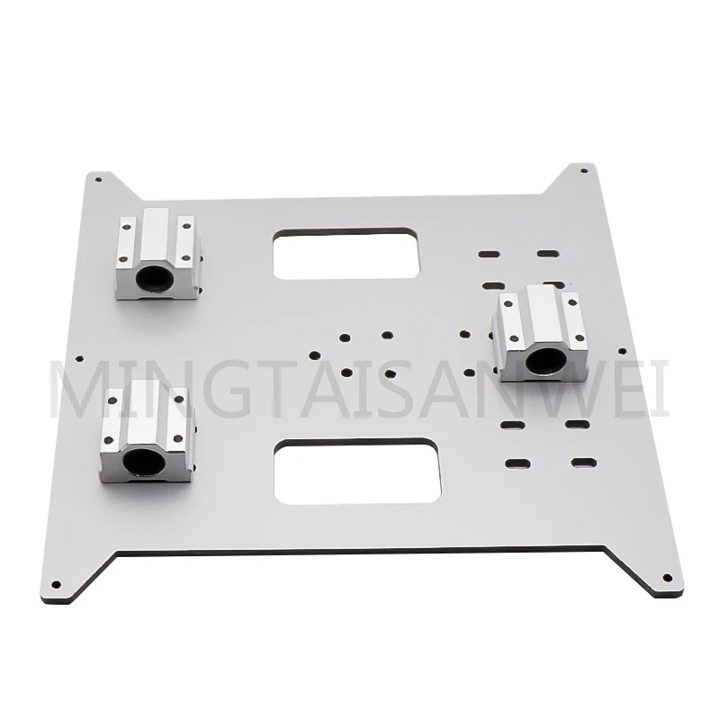 Алюминиевая пластиковая опорная платформа 220*200*5 мм для ANYCUBIC mega i3 214*214 220*220 MK3 нагревательная часть