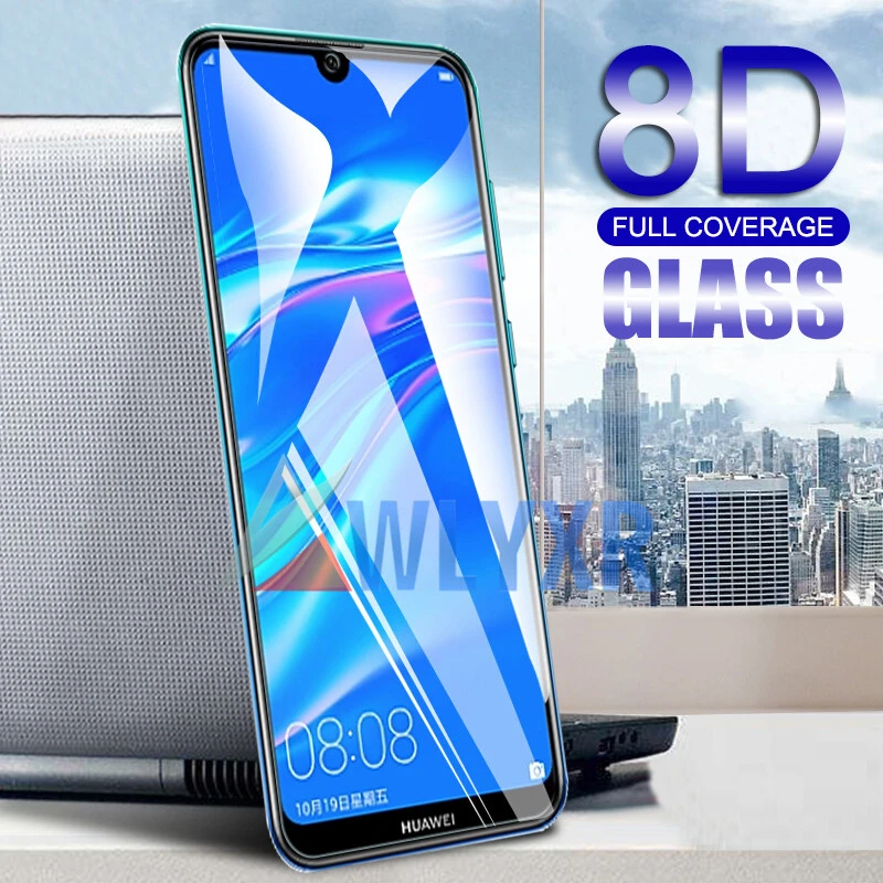 Закаленное стекло для Huawei Y9 Y6 Pro Y7 Y5 2019 полное покрытие Защита экрана Nova 3i 5i 3E 5 5Pro