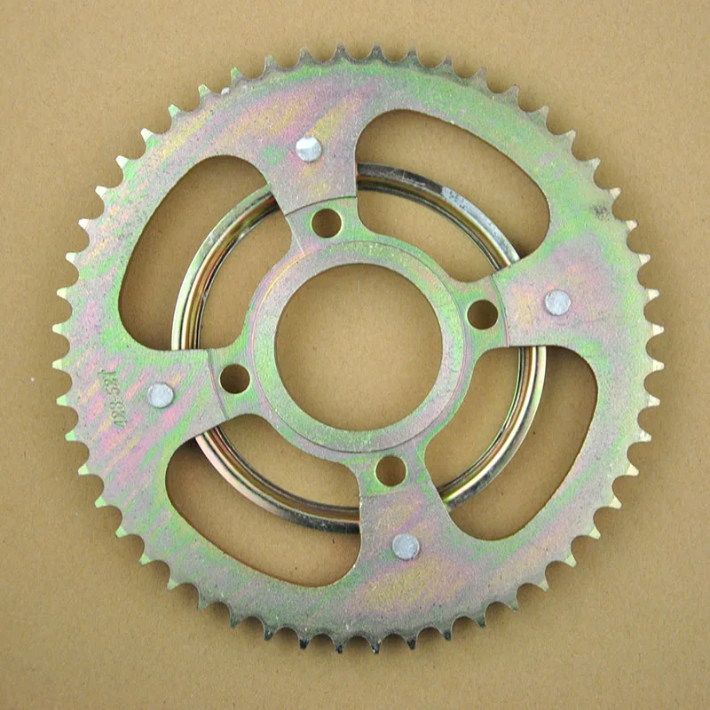 

428 Chain 52T Motorcycle Rear Sprocket for Honda CT125 82-89 XL125 74-78 CT185 82-83 XL185 XLS125 Kreidler 125 Enduro Supermoto