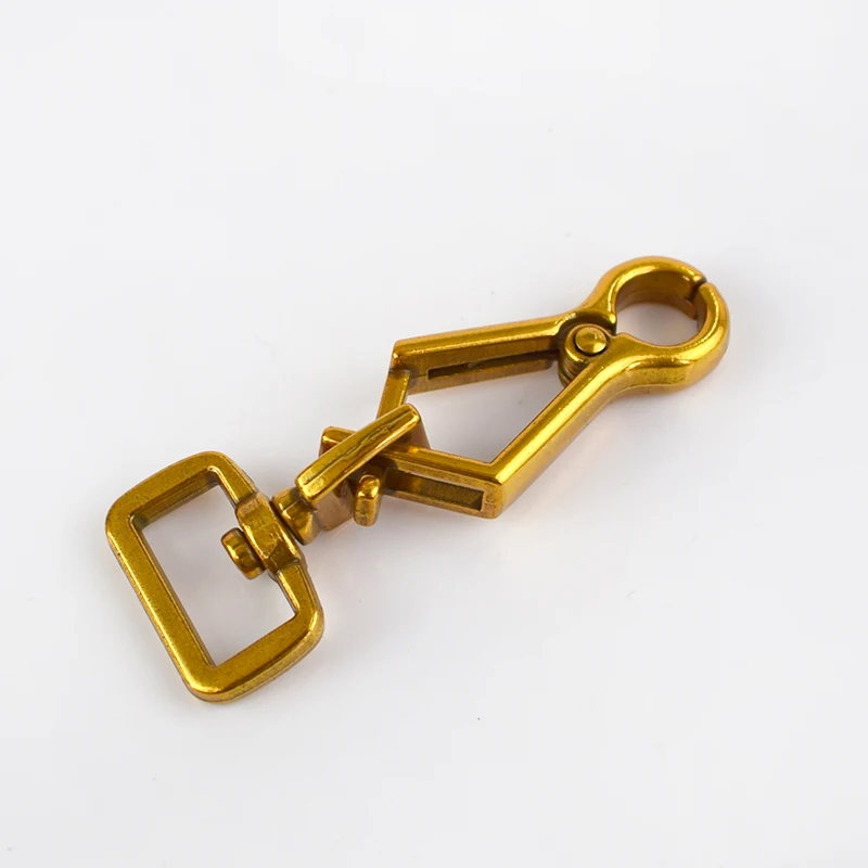 Ancient gold Meetee 2/4 шт. сумка на ремне с пряжкой карабины DIY брелок мешок плечевой ремень Чемодан воротник карабины аппаратный аксессуар BD364 - Цвет: Ancient gold