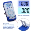 LCD Digital Multimeter A830L AC DC Voltage Diode Freguency Multitester Current Tester Luminous Display with Buzzer Function 5