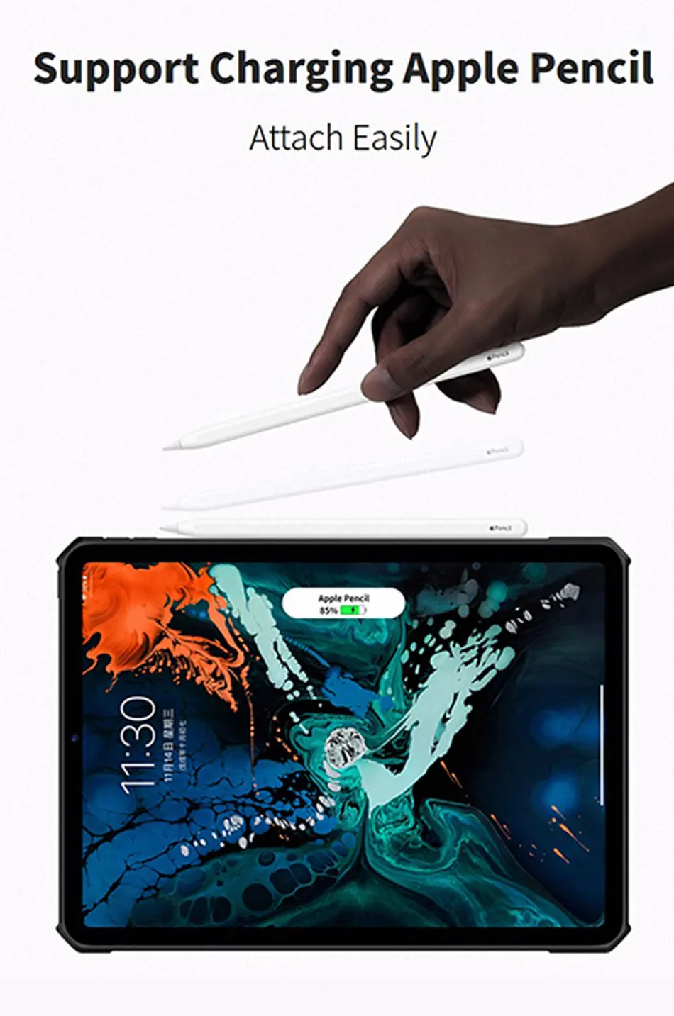 Римский защитный чехол для планшета для нового iPad Pro 11 12,9 9,7 10,5 дюймов mini 12345 air 2 3 с подушечками безопасности противоударные чехлы