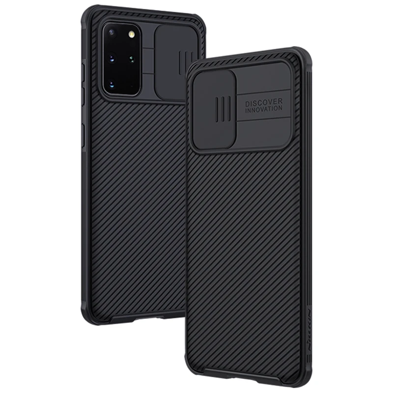 NILLKIN For Samsung Galaxy S20 Ultra 5G Case Arrival Anti-shock Slide Camera Protection Cover TPU&PC Mobile Phone Cover Case