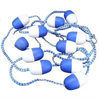 

5m Swimming Pool Safety Divider Rope Floating Rope Lane Line Pool Equipment Swimming Pool Safety Rope(11 Balls)