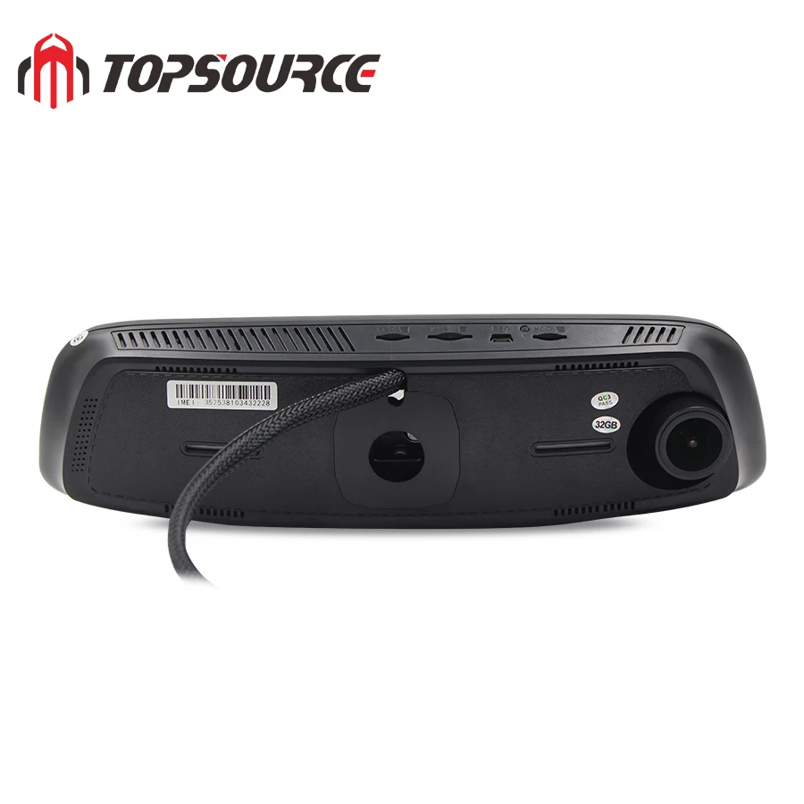 TOPSOURCE 2+ 32G автомобильное специальное зеркало DVR камера 4G Android 7,8" ADAS BT Full HD 1080P видео рекордер видеорегистратор зеркало заднего вида