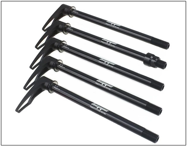 Sgancio Rapido Per Bici - 1 Coppia Assi Anteriore/Posteriore Per MTB, Strada, BMX - Foto 9