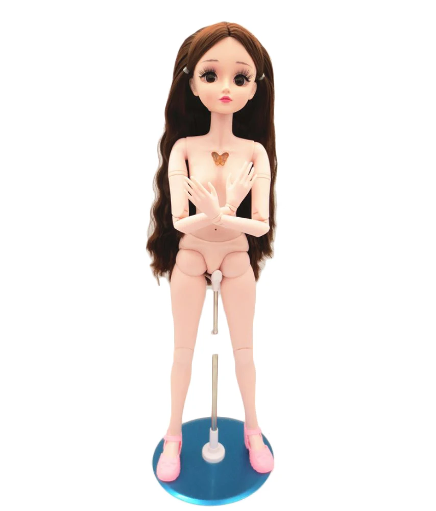 60 см BJD куклы 17 шаровые шарнирные DIY обнаженное тело с 3D глазами голова игрушки для