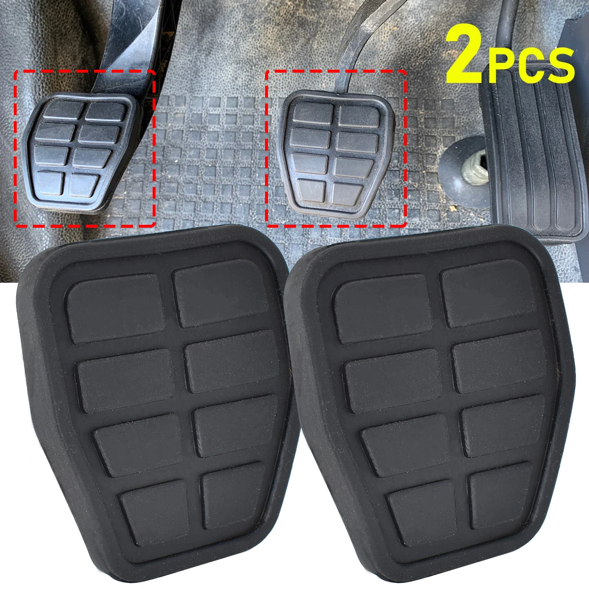 2 шт. резиновые накладки на тормозные колодки для VW Golf Jetta MK2 T4 C44 1983 - 1992 | Автомобили