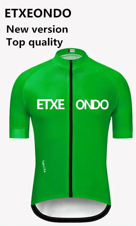 Jersey Высококачественная профессиональная дышащая велосипедная майка Etxeondo, Мужская велосипедная команда с коротким рукавом, велосипедная одежда, топы, велосипедные майки - Цвет: Jersey