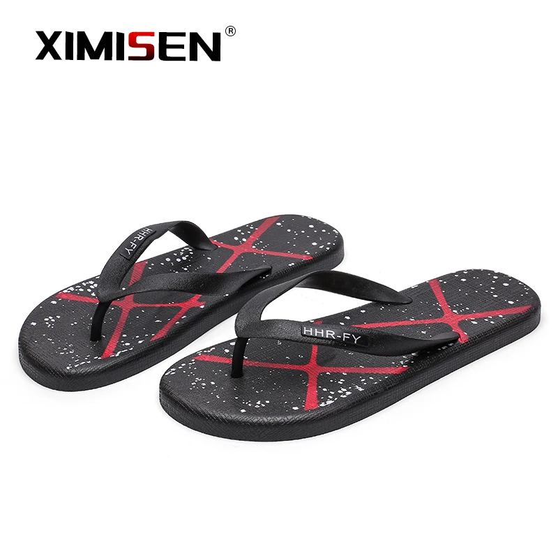 Летние светильник кие мужские шлепанцы XIMISEN пляжные тапочки домашние для дома |