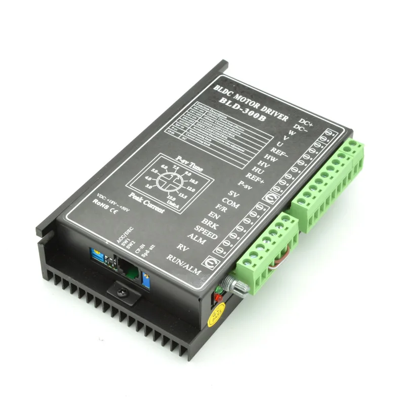 

24V 48V Brushless DC Motor Driver BLD-300B 18-50VDC 300W BLDC Motor driver