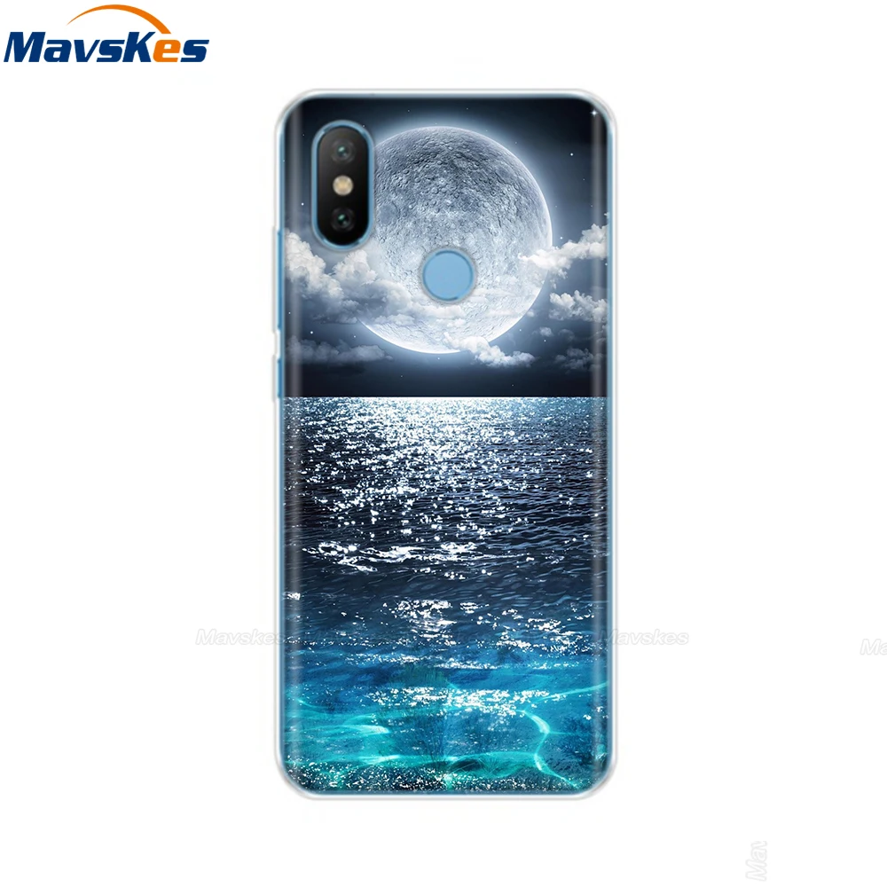 39 Силиконовый чехол для телефона для Xiaomi mi A2 Lite, чехол с рисунком, мягкая задняя крышка из ТПУ, чехол для телефона для Xiomi mi A2 mi A2 LITE, бампер - Цвет: 39