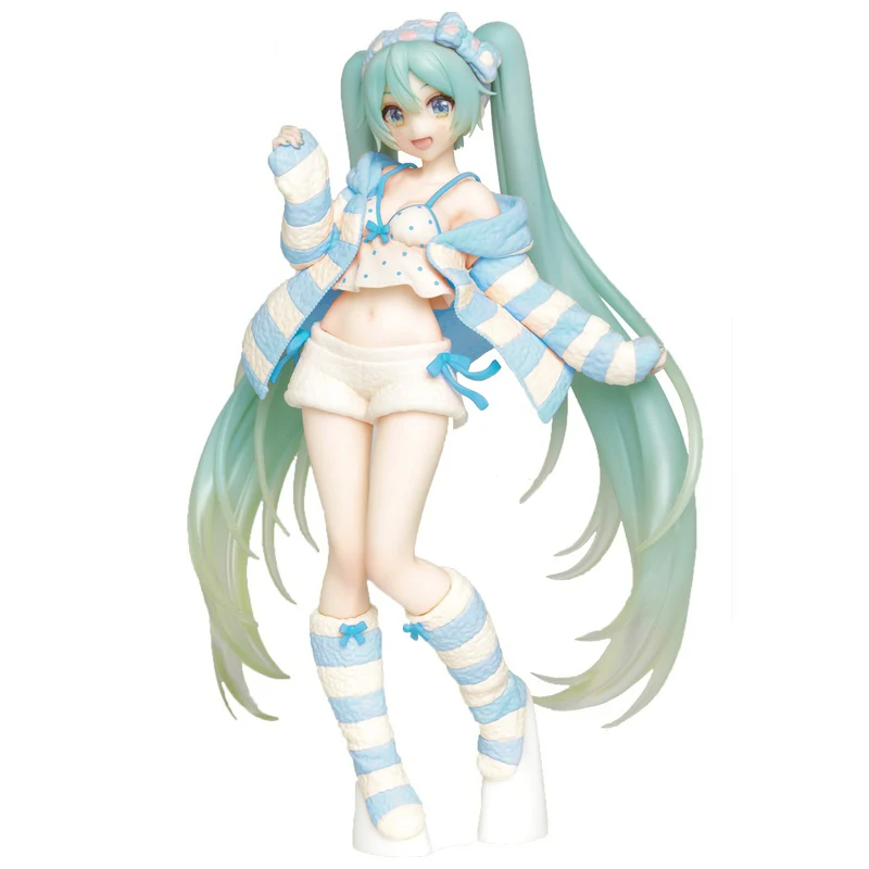 Пижама Bandai Hatsune Miku экшн-фигурка разных цветов из ПВХ модель куклы украшение