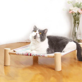 

Summer Pet Hammock Cat Bed Dog Cats Lazy Mat Cushion Lounger Kitten Cottage Small Pets Hanging Bed Sleeping Accessories Supplies