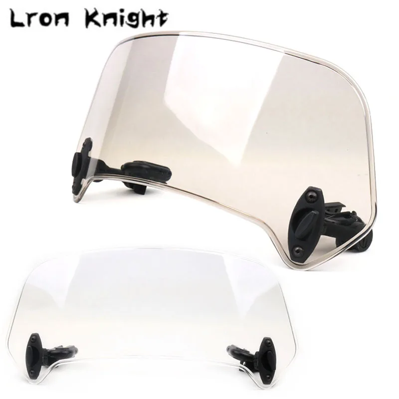 

For BMW R1200GS C600 C650GT F800GT R1200RS Adjustable Clip On Windscreen Windshield Extension Spoiler Wind Deflector Lockable