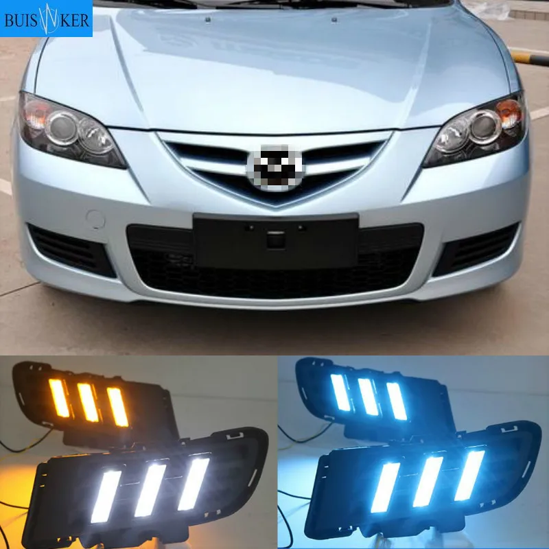 

Дневные ходовые огни для Mazda 3 Mazda3 2010 2011 2012, 2 шт.