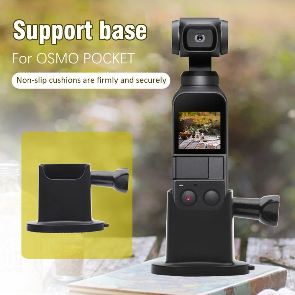 Durable Plastic Support Base Mounting Holder Set Handheld Gimbal Stabilizer Adapter for Osmo Pocket Camera