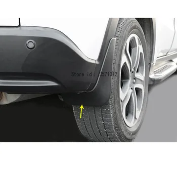 

Car Cover Plastic Fender Soft Mudguard Protection Flap Splash Mud Guard Frame Parts 4pcs For Honda Fit Jazz 2014 2015 2016 2017