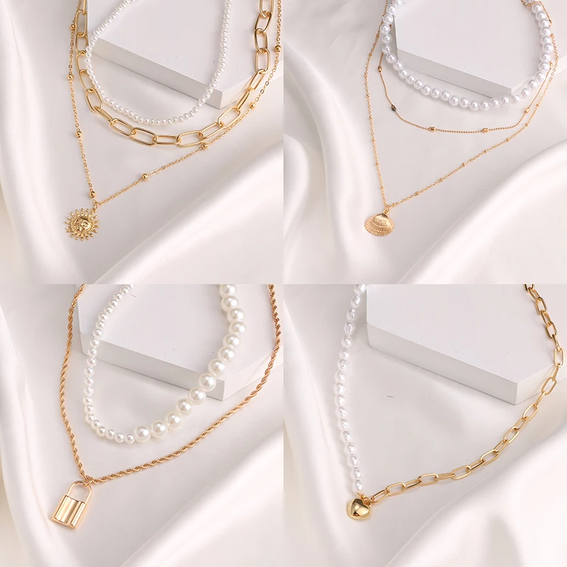 Daxi Bohemian Gold Color Necklace For 