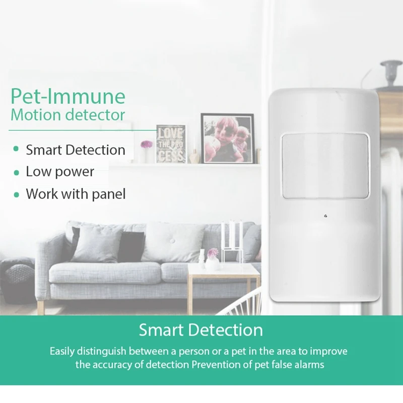 SMARSECUR 433 МГц беспроводной инфракрасный детектор движения PIR сенсор для H6 GSM wifi домашняя система охранной сигнализации