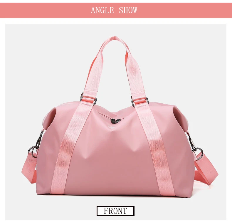 Wobag модная спортивная женская сумка для занятий йогой, тренировочная сумка, повседневные дорожные сумки для путешествий, уличные выходные сумки для сна, розовая сумка Bolso
