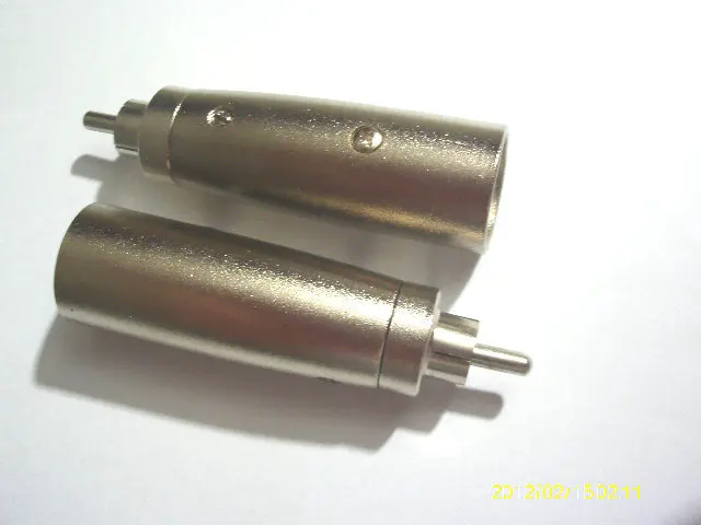20 штук 3-Pin зарядный кабель с разъемом папа штекер RCA аудио разъем адаптера