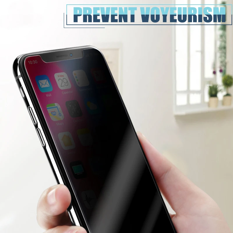 Защитное стекло против шпиона для iPhone 11 Pro XS Max XR X Защитное стекло для сохранения личной информации для iPhone 6 6S 7 8 Plus 5 5S SE защитная пленка