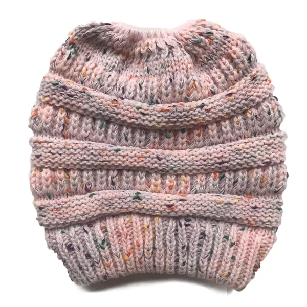 New Headwear Knitted Crochet Headband Turban Winter Ear Warmer Headwrap Elastic Hair Band for Women's Wide Hair Accessories - Цвет: pink without tag