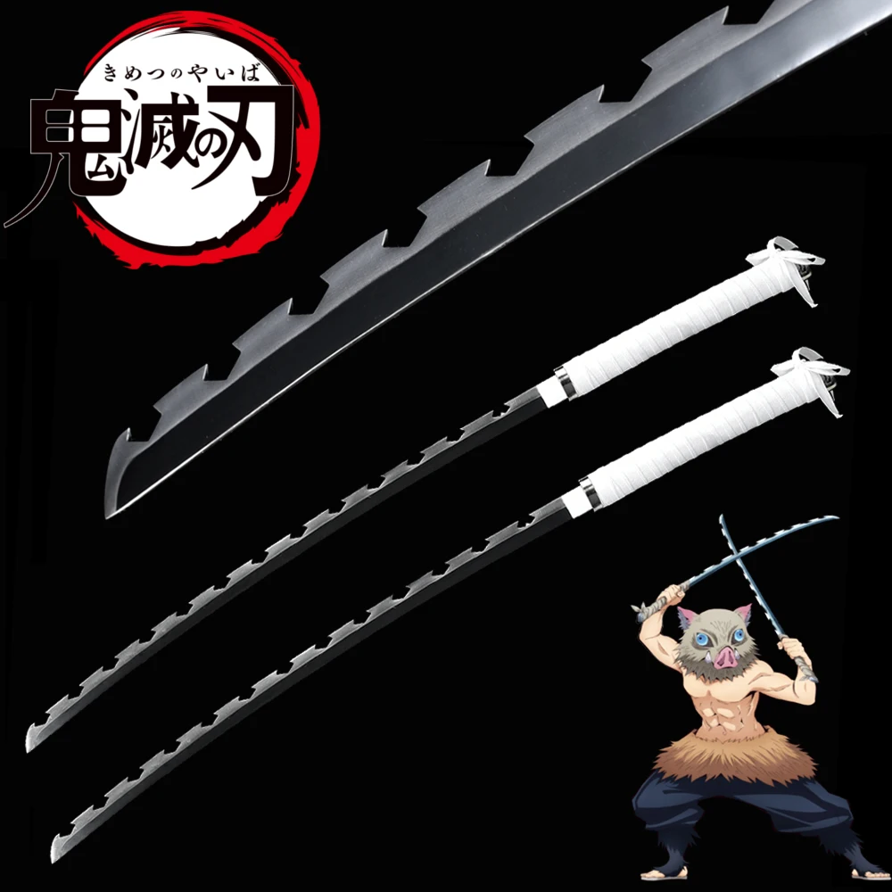 Anime Demon Slayer: Kimetsu No Yaiba Hashibira Inosuke Weapon Cosplay Props-Free Shipping Japanese Katana-Real Steel-Single
Anime Demon Slayer: Kimetsu No Yaiba Hashibira Inosuke Weapon Cosplay Props-Free Shipping Japanese Katana-Real Steel-Single