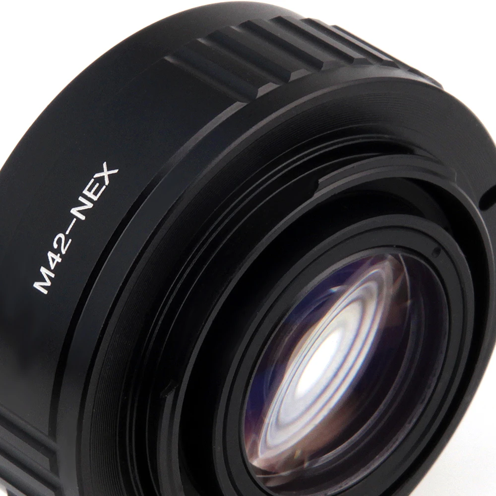 Adattatore Obiettivo Riduttore Focale Pixco Speed Booster Per Obiettivi M42 Per Fotocamere Sony E Mount NEX - Foto 8