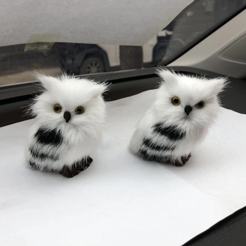 7x4 см Милая Снежная Сова Hedwig Potters письмо доставки кукла милые игрушки харрид День рождения Рождество взрослые дети подарки игрушки