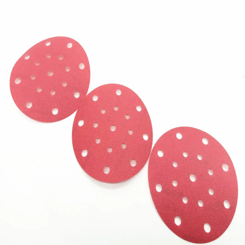 Ldym Red Mylar Disc Sandpaper bei rong Disc Sandpaper Mylar Disc Sandpaper Film Sanding Disc