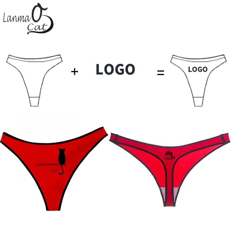 G стринги сексуальные трусики для женщин индивидуальные с собственным логотипом