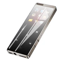 Мини BT сенсорный экран MP3 музыкальный плеер 8 Гб спортивный HIFI музыкальный плеер Аудио Видео плеер с зарядным кабелем